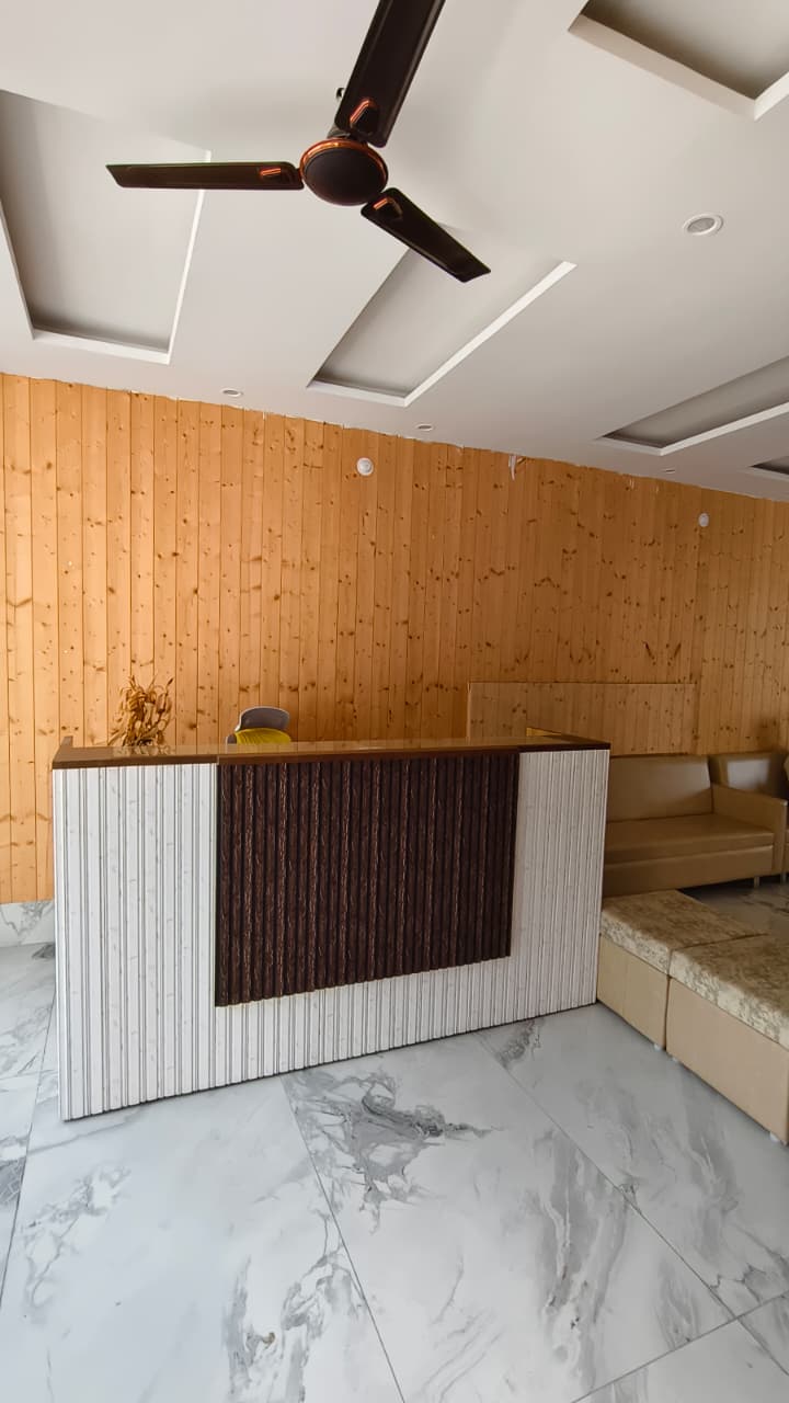 Ganga View Room balcony — Hotel Dhangauri Uttarkashi